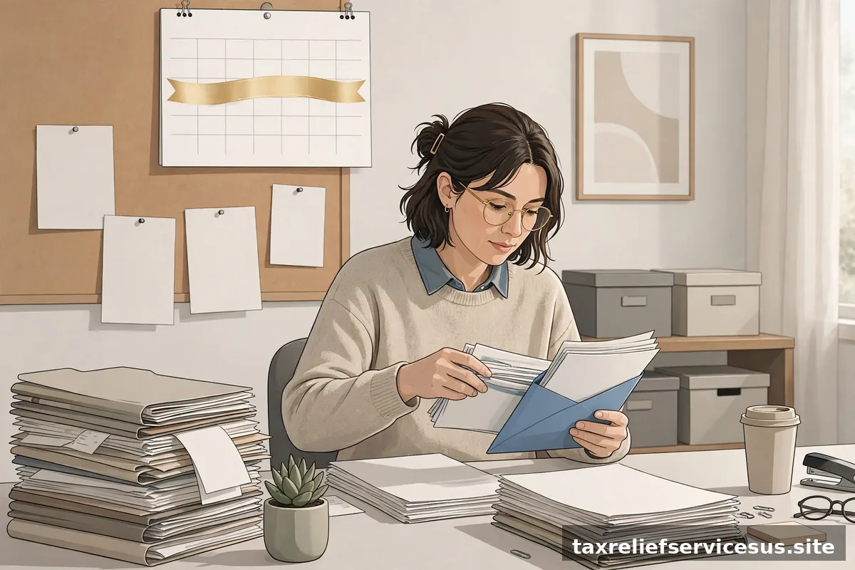 Person filing back tax returns during amnesty period